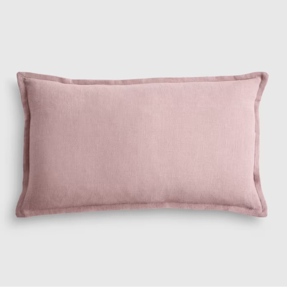 NWT 12x20 European Linen Flange Edge Pillow Cover Fig 2930